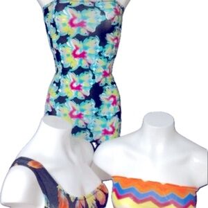 4 Dresses stretchable plus free gift